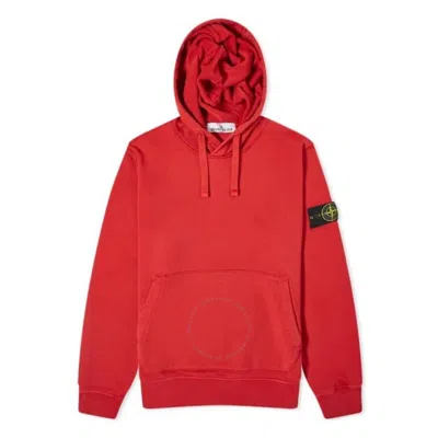 STONE ISLAND STONE ISLAND COMPASS LOGO PATCH POPOVER HOODIE