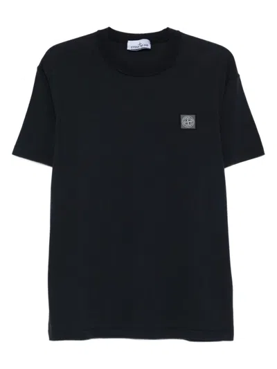 STONE ISLAND COMPASS-MOTIF T-SHIRT