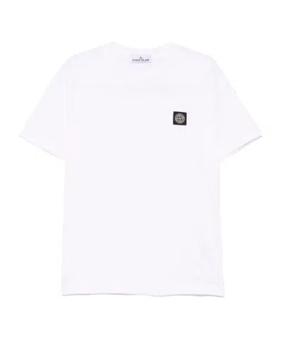 STONE ISLAND COMPASS-MOTIF T-SHIRT