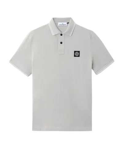 STONE ISLAND COMPASS-PATCH POLO SHIRT