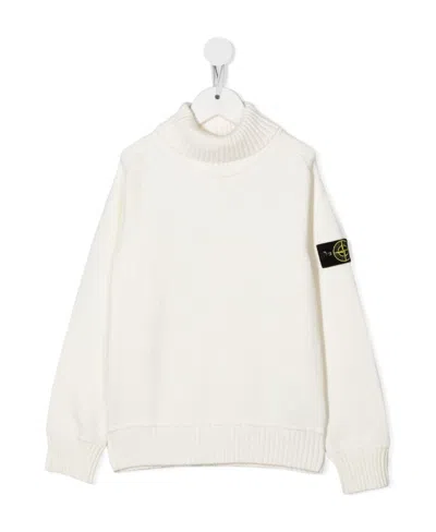STONE ISLAND COMPASS-PATCH ROLL-NECK JUMPER