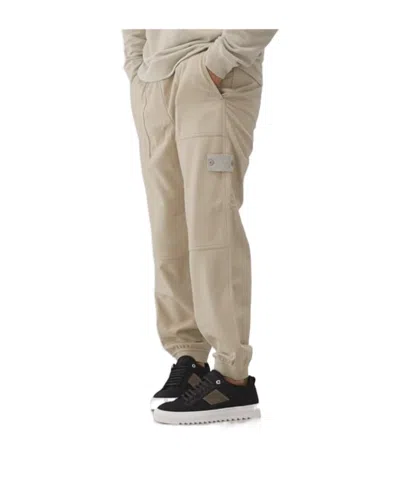 STONE ISLAND ELASTIC WAISTBAND CASUAL PANTS