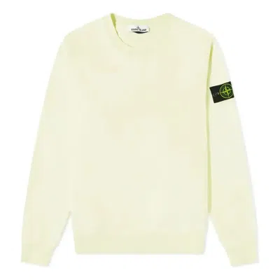STONE ISLAND STONE ISLAND Garment Dyed Crewneck Sweatshirt 'Lemon'
