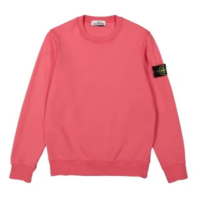 STONE ISLAND STONE ISLAND Garment Dyed Fleece Sweatshirt 'Pink'