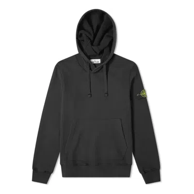 STONE ISLAND STONE ISLAND Garment Dyed Popover Hoodie 'Black'