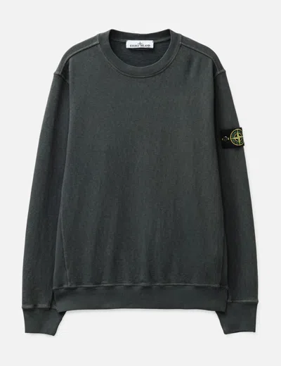 STONE ISLAND GARMENT-DYED SWEATSHIRT