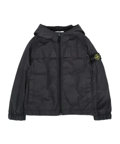 STONE ISLAND HOODED JACKET