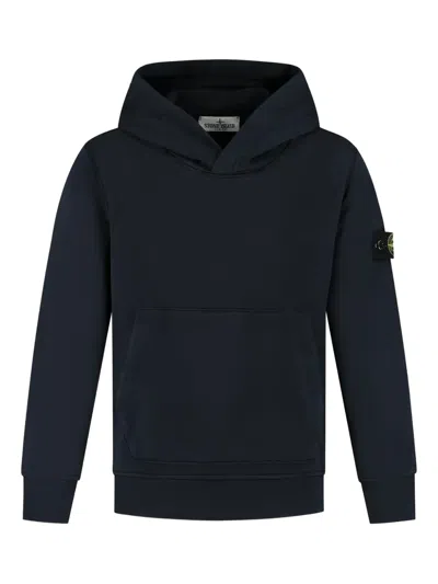 STONE ISLAND HOODED POCKET SWEATSHIRT