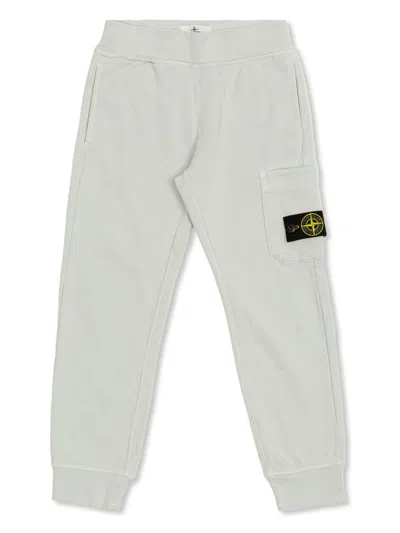 STONE ISLAND COMPASS-BADGE TRACK PANTS
