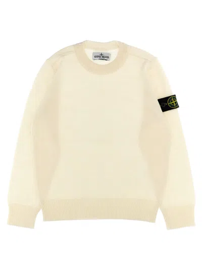 STONE ISLAND LOGO PATCH SWEATER