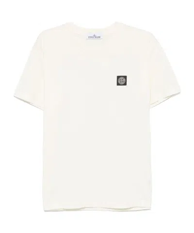 STONE ISLAND STONE ISLAND COMPASS PATCH CREWNECK T-SHIRT