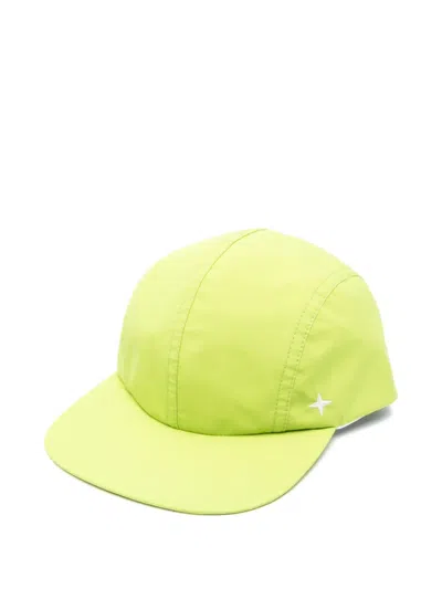 STONE ISLAND LOGO-EMBROIDERED CAP