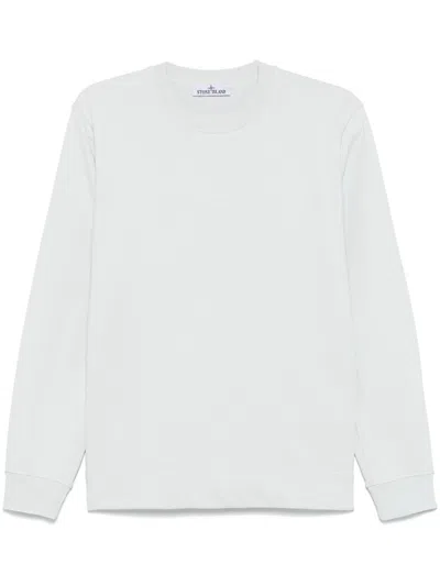 STONE ISLAND LOGO-EMBROIDERED SWEATSHIRT