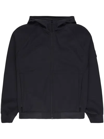 STONE ISLAND LOGO-PATCH HOODED JACKET