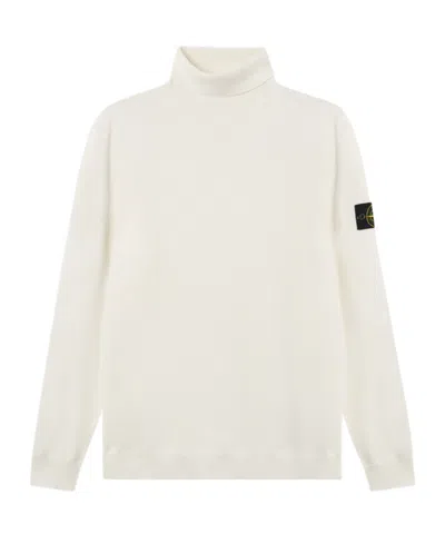 STONE ISLAND STONE ISLAND LOGO PATCH ROLL NECK JUMPER