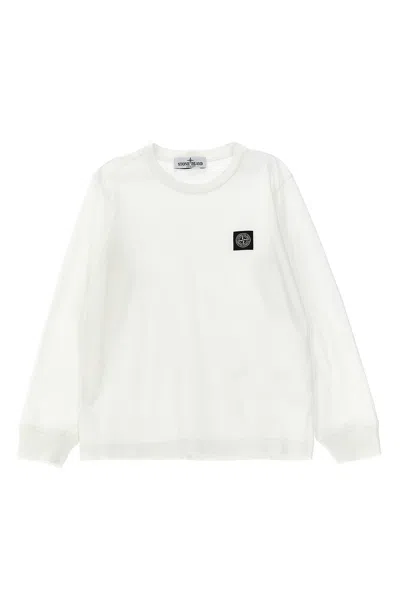 STONE ISLAND LOGO PATCH T-SHIRT