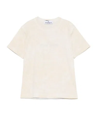 STONE ISLAND LOGO-PRINT T-SHIRT