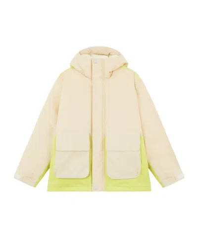 STONE ISLAND STONE ISLAND LOGO-PRINTED DOWN JACKET