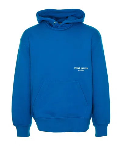 STONE ISLAND COTTON HOODIE