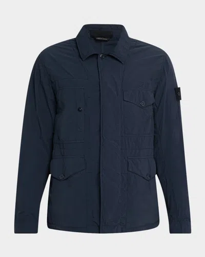 STONE ISLAND MEN'S GHOST NYLON FIELD JACKET