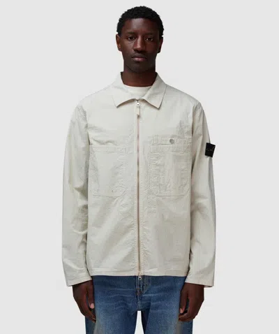 STONE ISLAND STONE ISLAND MIL-SPEC ZIPPED OVERSHIRT