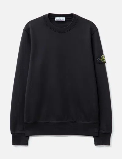 STONE ISLAND ORGANIC COTTON FLEECE SWEATSHIRT