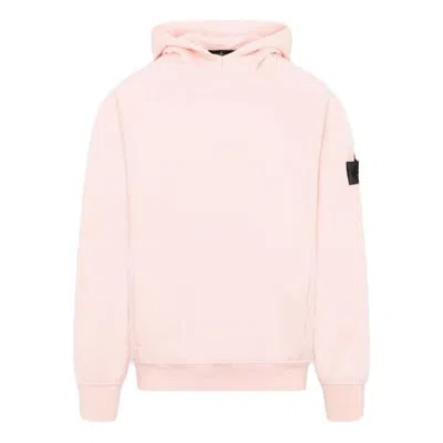 STONE ISLAND STONE ISLAND Shadow Project Cotton Fleece Popover Hoodie 'Pink'