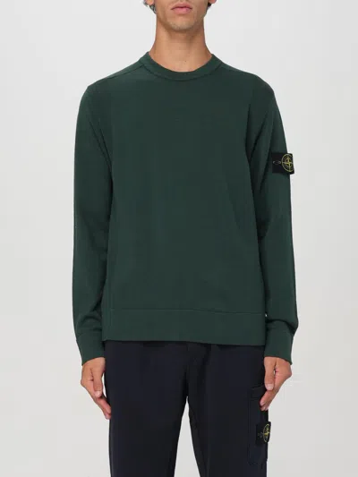 STONE ISLAND SWEATER STONE ISLAND MEN COLOR MOSS GREEN