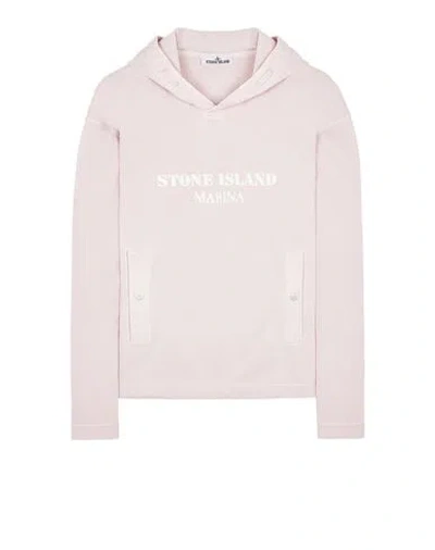 STONE ISLAND STONE ISLAND SWEATSHIRT ROSE COTON