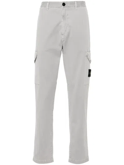 STONE ISLAND TAPERED-LEG CARGO TROUSERS