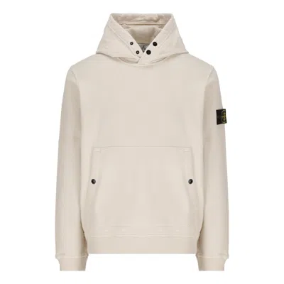 STONE ISLAND STONE ISLAND Waffen Patch Hoodie 'Beige'
