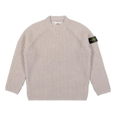 STONE ISLAND STONE ISLAND Waffle Sweater 'Plaster'