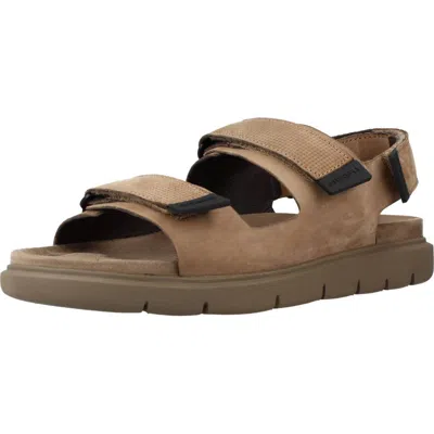 STONEFLY SANDALEN HERREN STONEFLY HYDRA 2 NABUK/NABUK PRINT 119710 HELLBRAUN