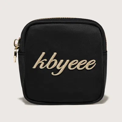 STONEY CLOVER LANE KBYEEE EMBROIDERED MINI POUCH
