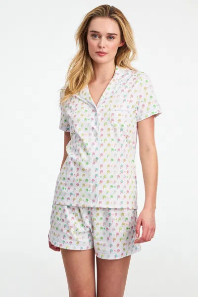 STONEY CLOVER LANE PALM DREAMS POLO PAJAMAS