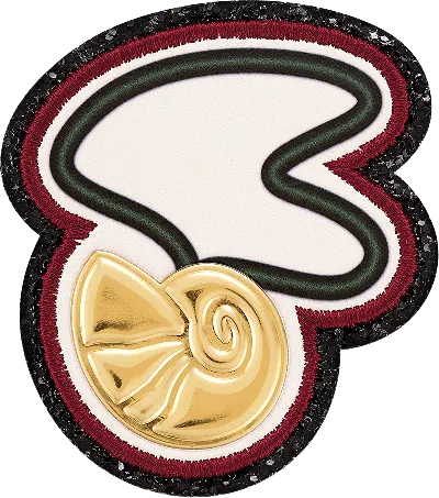 STONEY CLOVER LANE SHELL NECKLACE PATCH