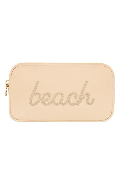 STONEY CLOVER LANE STONEY CLOVER LANE SMALL STUFF EMBROIDERED POUCH