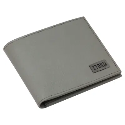 STORM MEN'S CARES LEATHER EMBOSS WALLET GREY