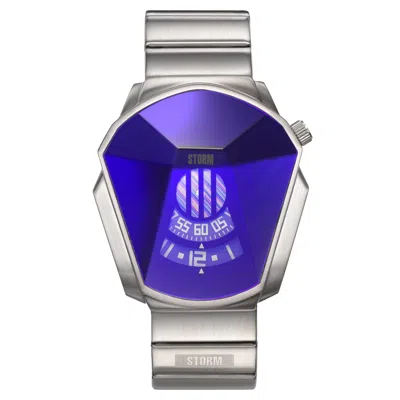 STORM MEN'S SILVER / BLUE DARTH LAZER BLUE