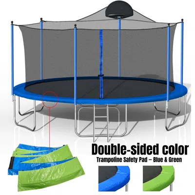STREAMDALE FURNITURE STREAMDALE 14FT TRAMPOLINE WITH HOOP