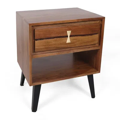 STREAMDALE FURNITURE STREAMDALE 19.5X15.5X21.5" ASTHER BEDSIDE TABLE