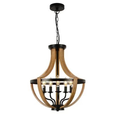 STREAMDALE FURNITURE STREAMDALE 5-LIGHT MODERN CHANDELIERS