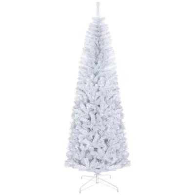 STREAMDALE FURNITURE STREAMDALE 7FT PENCIL CHRISTMAS TREE UNLIT SLIM DOUGLAS FIR XMAS TREE 818 TIPS