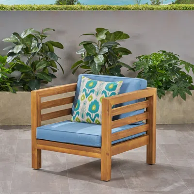 STREAMDALE FURNITURE STREAMDALE ACACIA WOOD CLUB PATIO CHAIRS (SET OF 2)