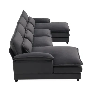 STREAMDALE FURNITURE STREAMDALE DOUBLE CHAISE LOUNGE: ULTIMATE RELAXATION FOR HEAD TO TOE