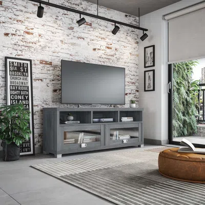 STREAMDALE FURNITURE STREAMDALE DURBIN TV STAND FOR TVS UP TO 75IN