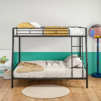STREAMDALE FURNITURE STREAMDALE HEAVY DUTY METAL BUNK BED - FULL/QUEEN, NOISE-FREE