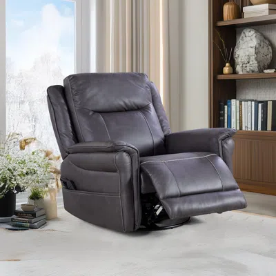 STREAMDALE FURNITURE STREAMDALE MOTORIZED ROCKING SWIVEL RECLINER WITH INFINITE POSITIONS