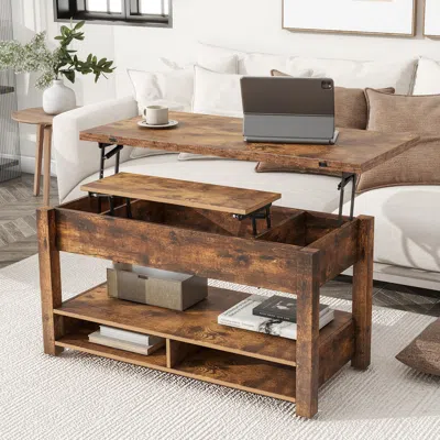 STREAMDALE FURNITURE STREAMDALE MULTIFUNCTIONAL LIFT TOP COFFEE TABLE