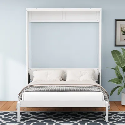 STREAMDALE FURNITURE STREAMDALE MURPHY BED WITH DESK COMBO FOR GUEST ROOM OR OFFICE